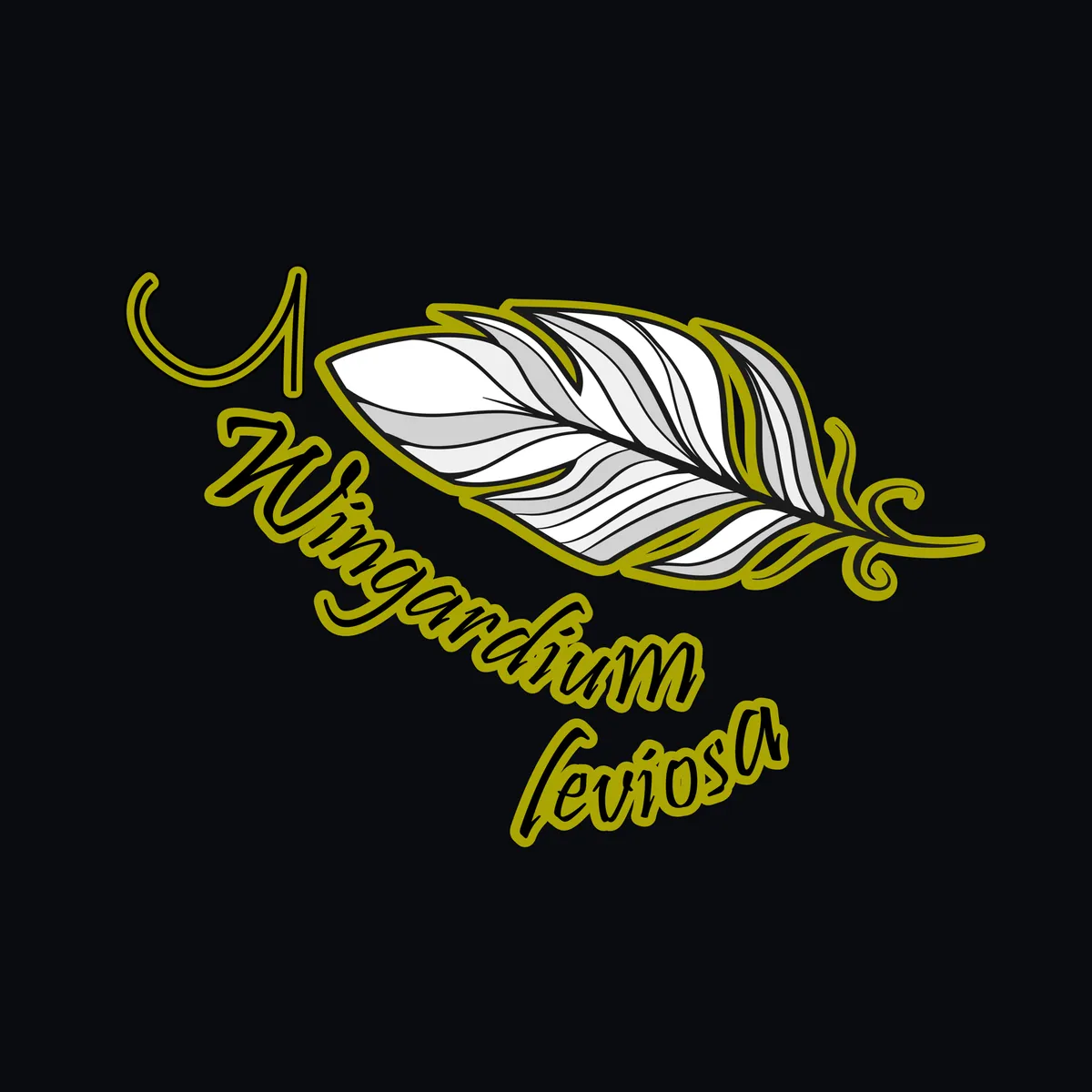 Camiseta Unissex Preto Harry Potter - Wingardium Leviosa - Imagem 4